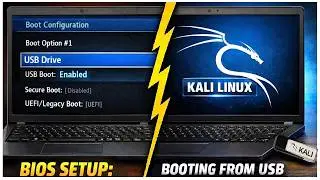 BIOS Settings You Must Change To Enable USB Boot (Kali LInux)