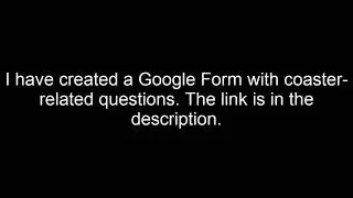 Please Fill Out This Google Form (Link In The Description)