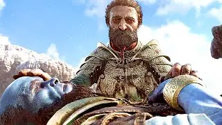Brok's Funeral 😭 - GOWR PS5 (God of War Ragnarok Secret Ending)