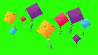 Kite Patang Green Screen ||  Makar sankranti video