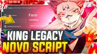 SAIU! 🥝 Script KING LEGACY para Celular e PC ( Auto Farm Level, Auto Farm Boss )