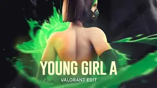 Young Girl A 🤤 Valorant Edit