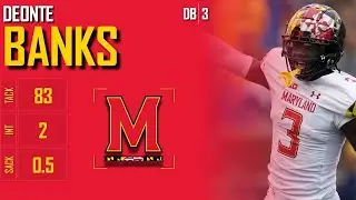 Deonte Banks | 𝟛 | Maryland Terrapins DB