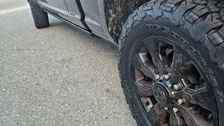 This could have been ugly with my RAM 2500 6.4 Hemi & 312BHTs Reflection Travel Trailer. New Tires!