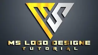 MS logo design video tutorial #graphic design#logos