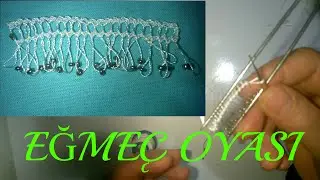 Boncuklu Eğmeç Oyası Örneği Yapılışı / Pratik El işleri