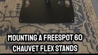 Chauvet freespot 60 on a chauvet flex stand