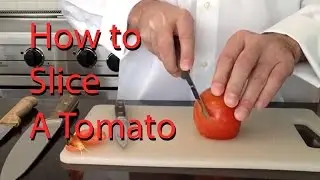 How to slice a tomato the fast way