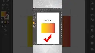 How to Add Crop Mark on an Object - Adobe Illustrator Tutorial 