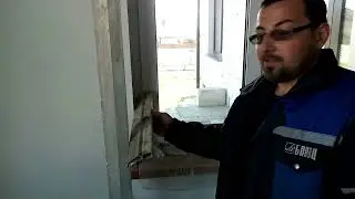 Штукатурка оконного откоса