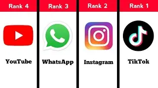 🔥 Most Used Apps in 2025 – Ranked by Users!