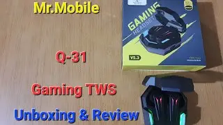Q31 Gaming Tws Wireless Earbuds Unboxing & Review