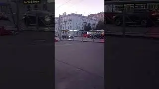 автобус номер 745 маршрут 18с и троллейбус номер 250 маршрут 10