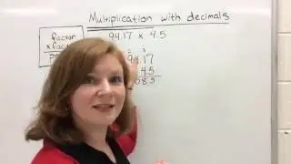 Multiplication with Decimals