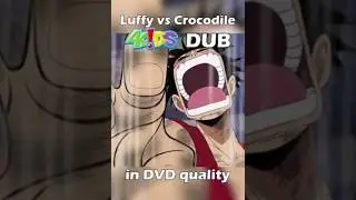 (RARE) One Piece : Luffy vs Crocodile - 4Kids Dub in DVD quality 
