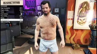 GTA 5 - Michael Tattoo