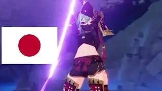 Yelan and kuki shinobu Japanese voice || Genshin impact 2.7