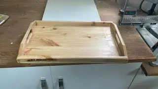 Ahşap tepsi yapımı - wooden traymaking