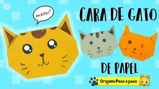 Cómo hacer un gato de Origami 🐱 - DIY paso a paso |Partypop DIY🎉|