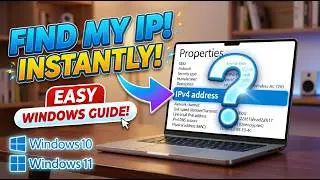 Find Your IP Address On Windows In Seconds | Easy No Software Method