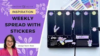 How To Use Regular Stickers In Your Black Page Notebook