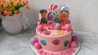 Тортик для девочки ЩЕНЯЧИЙ ПАТРУЛЬ.