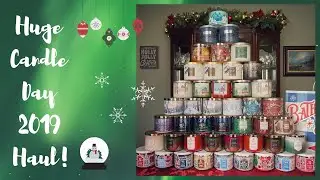 Bath & Body Works Candle Day 2019 Haul| HUGE!🎄☃️