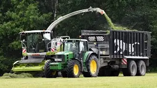 drugi pokos traw w Cieszymowie / claas/ John deere/ fliegl/Case