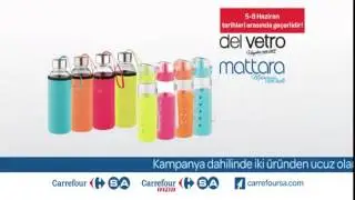 CarrefourSA HaftaSonu İndirimi Matara Reklamı