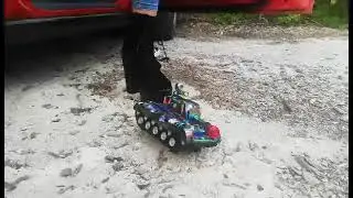 Crush toy tank