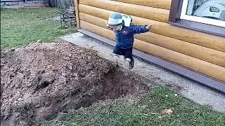 Жизнь в деревне 🏘️продолжение/коровы/погода испортилась🌨️