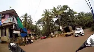 road from Arambol to Mandrem