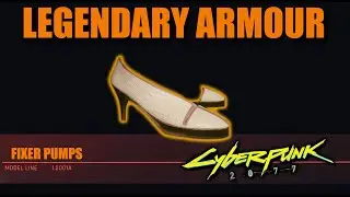 Cyberpunk 2077 - FIXER PUMPS - LEGENDARY ARMOUR