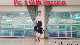 [중급] Do It With Passion - Line Dance | Level Intermediate | Teddy Swims | 비비라인댄스