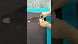 Autobody Paint Trick. Foam Masking Tape