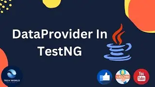 L_12 Data Provider in TestNg #testng #selenium