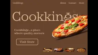 Unleash Your Creativity: Design a Mouth-Watering Website for Cookkings with Figma!