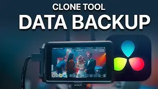 DaVinci Resolve Clone Tool - Data Backup