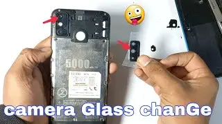 Tecno 6go camera glass change | Tecno 6go camera glass replacement