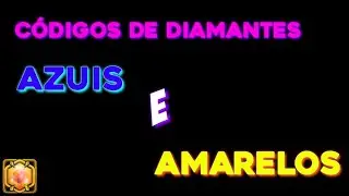 Três Códigos de Diamantes Azuis e Amarelos para (Dragon Crystal Arena Online)
