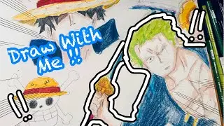 sketchbook session ☆ One Piece is teaching you about life