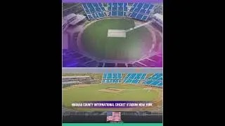 New York's Nassau County International Cricket Stadium 🏟️