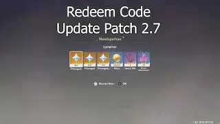 Redeem Code ( Free 300 Primogems ! ) Update 2.7 - Genshin Impact