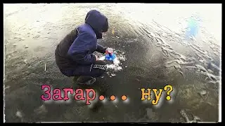 Рыбу видно подо льдом. Зимняя рыбалка в сильный ветер. Рыбалка в Латвии 2024. Vlad TV.
