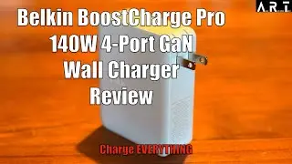Belkin BoostCharge Pro 140W 4 Port GaN Wall Charger Review