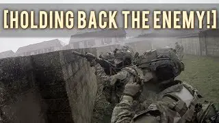 HOLDING BACK THE ENEMY ALL ALONE! | UK AIRSOFT MILSIM