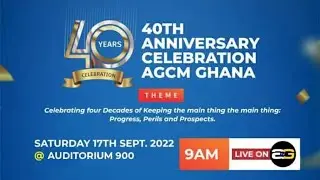 AGCM @ 40: Central Region edition at UCC campus. Hot Pente Praises led by Emmanuel Assifuah-Nunoo