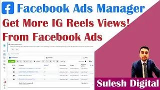 Facebook Ads Manager Instagram Reels Ads Tutorial | 2024