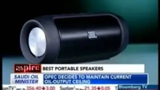 Bloomberg TV Aspire  -JBL Charge 2 Best Portable Speakers