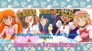 ღ♥♪♫Treat You Better// Amourshipping AMV // SatoSereღ♥♪♫